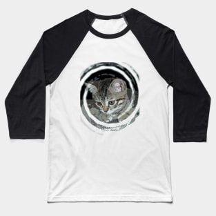 Cute baby cat Baseball T-Shirt